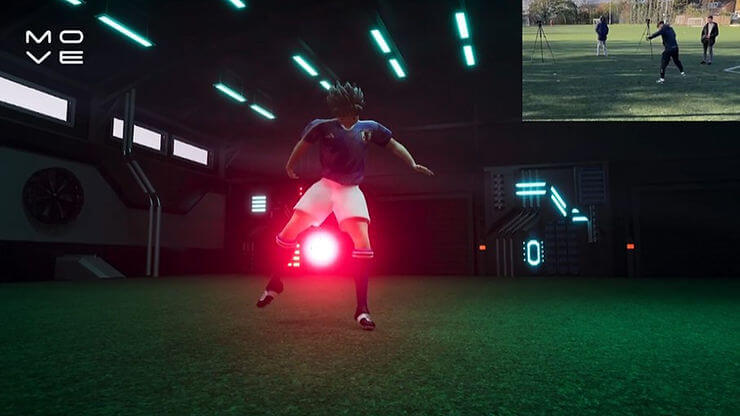 Demonstration of how motion capture works in Move.ai