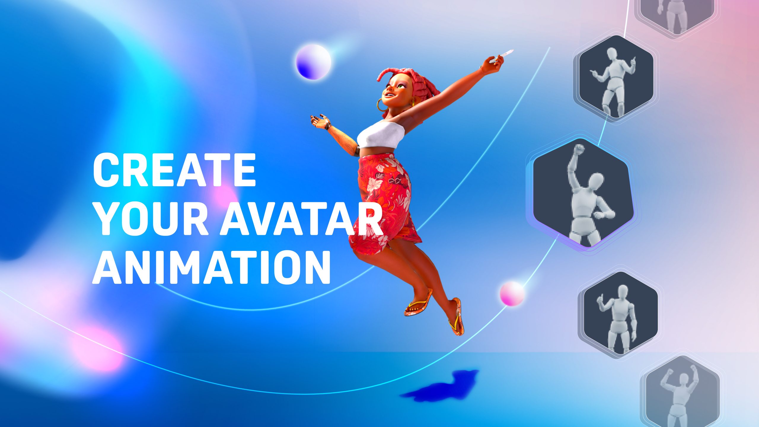 How to create virtual avatar animations in VIVERSE Worlds
