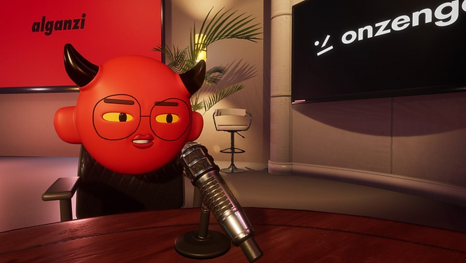 This red little devil is also a million-subscriber golden shield VTuber.