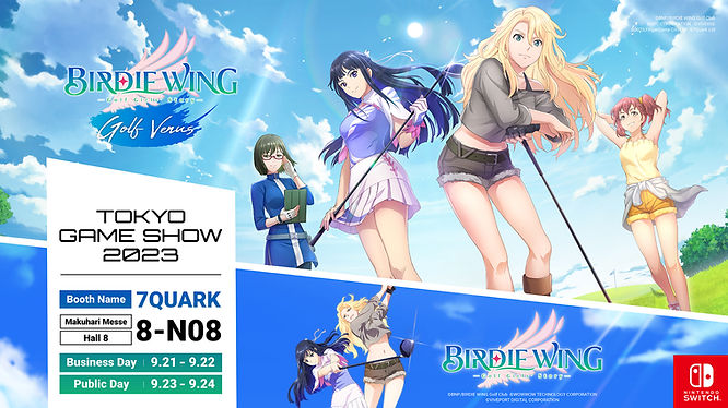 BIRDIE WING Game Series Announce to Join the 2023 Tokyo Game Show!