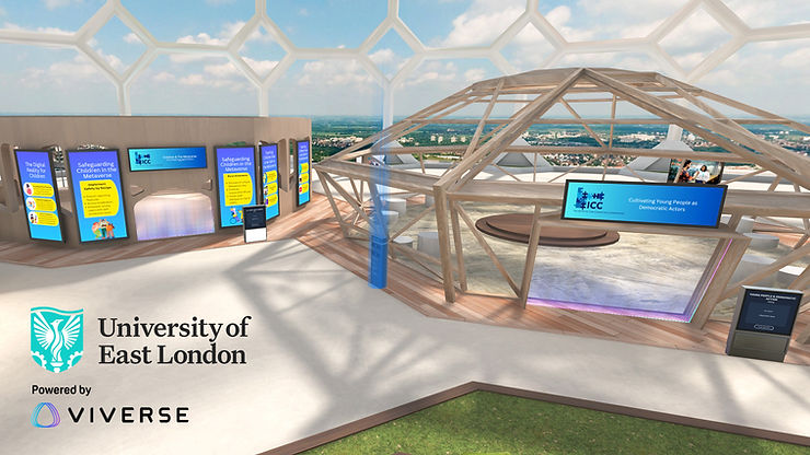 University of East London showcases virtual research powered by VIVERSE
