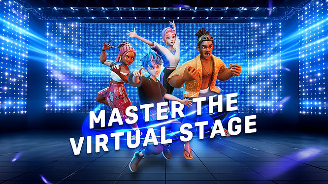people attending a virtual concert