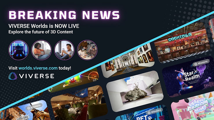 VIVERSE Worlds: The Future of 3D Content Sharing Has Arrived