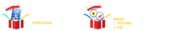 內含完整數位版的 BIRDIE WING - Golf Girls' Story - 任天堂 Switch遊戲,以及 BIRDIE WING - Golf Girls' Story - Golf Venus 手機遊戲的獨家遊戲物件的好康大禮包