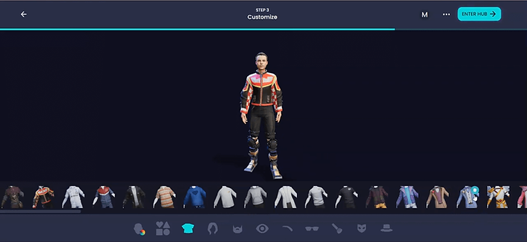 (Image from the video ”Use ReadyplayerME avatars in Unreal Engine with Mixamo Animations")