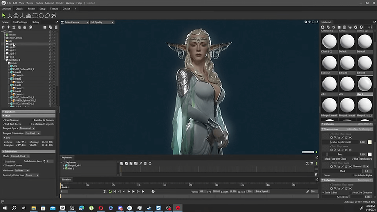 (Source: "| Zbrush Timelapse | Creating an Elf character in Zbrush")
