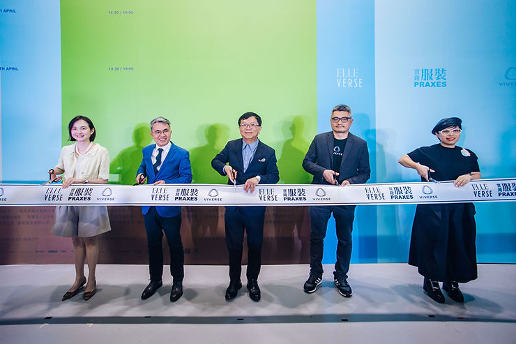 2023年實踐大學服裝設計學系畢業生動態展演開幕式剪綵