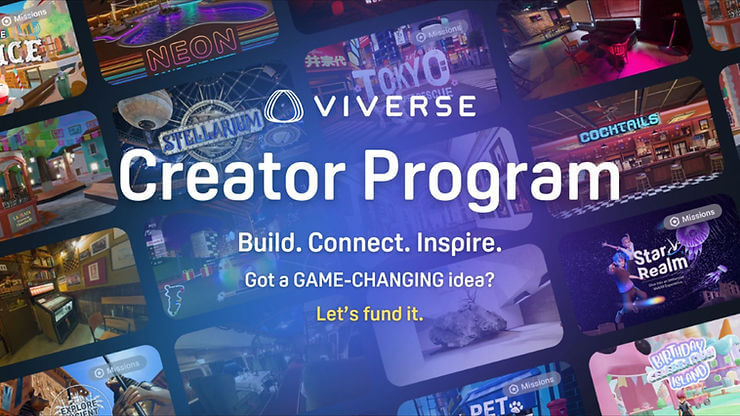 Shape the Future of 3D Experiences with the VIVERSE Creator Program
