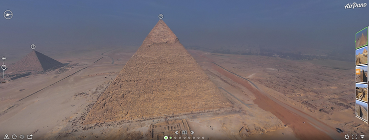 ( Source: AirPano "Great Pyramids of Giza in Egypt" )