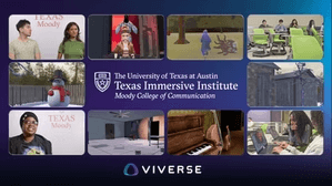 The Classroom Goes 3D: TXI x VIVERSE in WebXR Worldbuilding