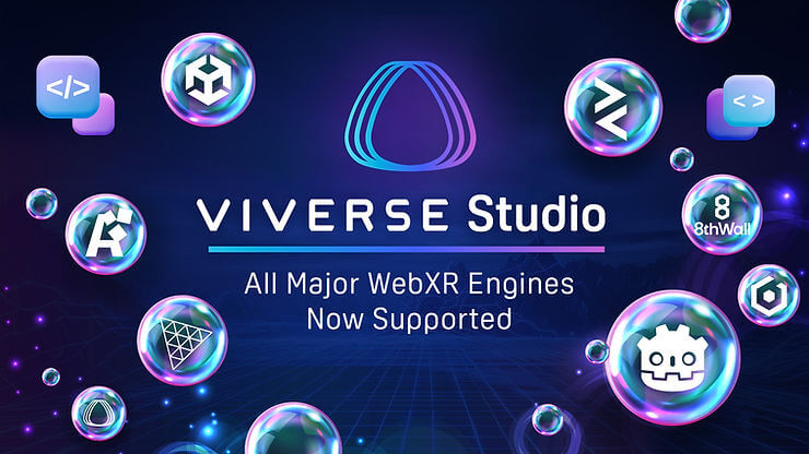 All Major WebXR Engines Now Supported: Explore VIVERSE’s New Studio